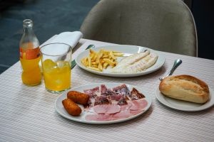 Menú infantil Bálamo